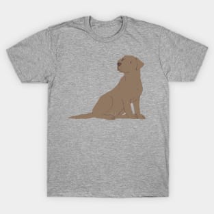 Brown Labrador Retriever Dog T-Shirt